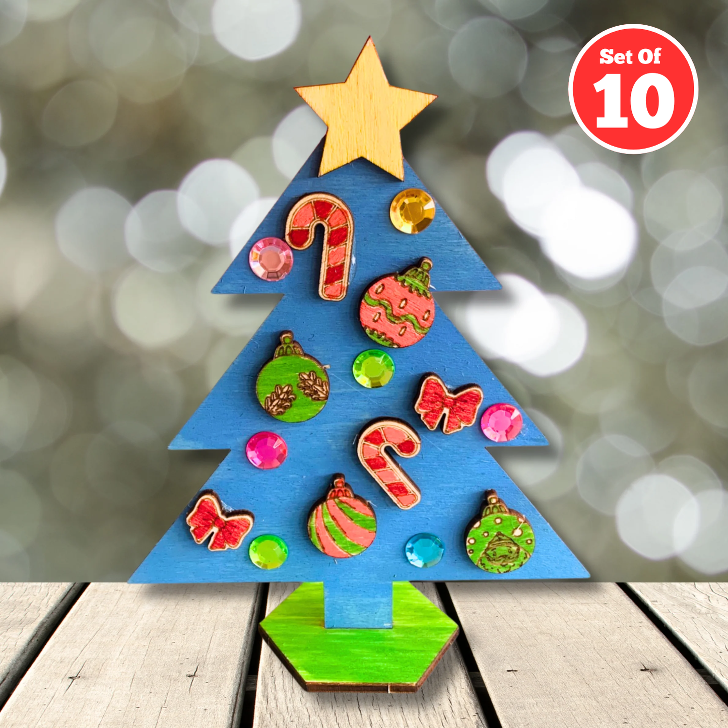 Set of 10 - Build your own Christmas Tree