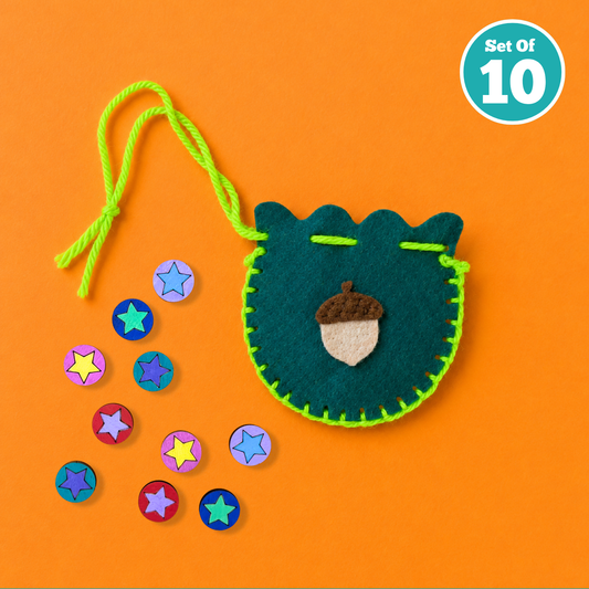 Set of 10 - Coin Pouch