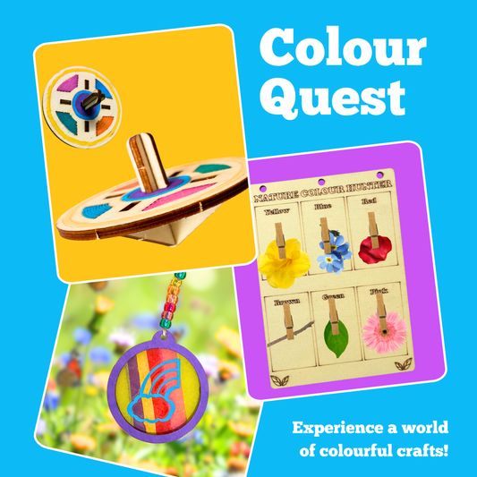 Colour Quest Craft & Play Discovery Box
