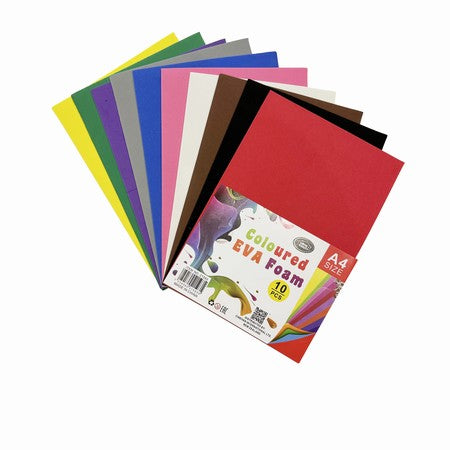 EVA Foam Sheets 10 pieces