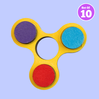 Set of 10 - DIY Fidget Spinner