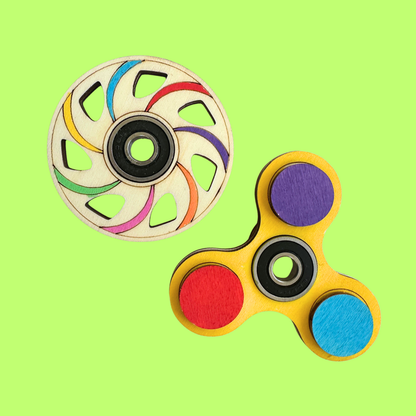 Set of 10 - DIY Fidget Spinner