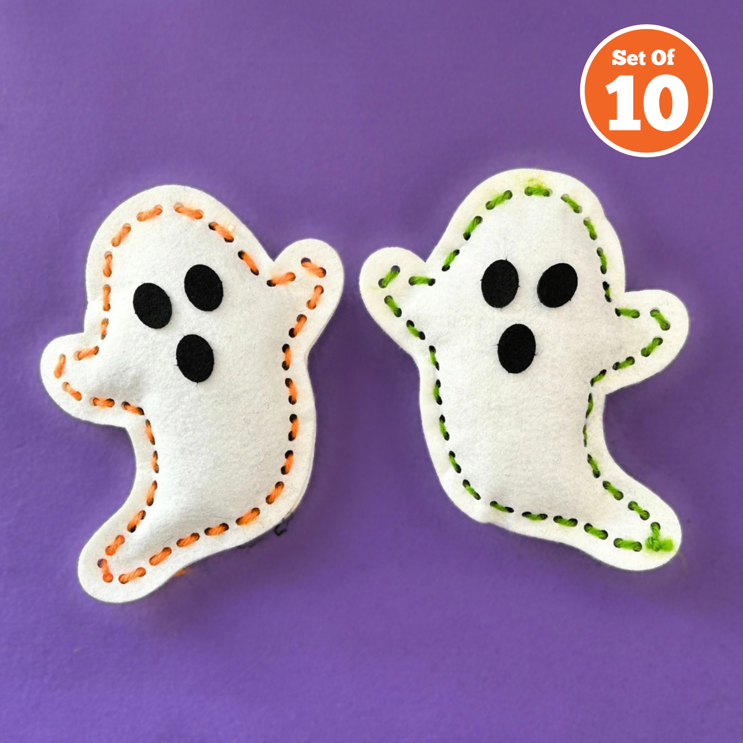 Set of 10 - Ghost Plushie
