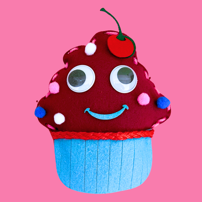 Set of 10 - Cupcake Plushie