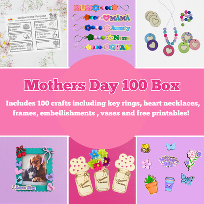 Bulk Mother's Day 100 Crafts