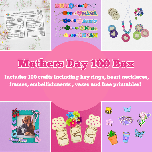 Bulk Mother's Day 100 Crafts