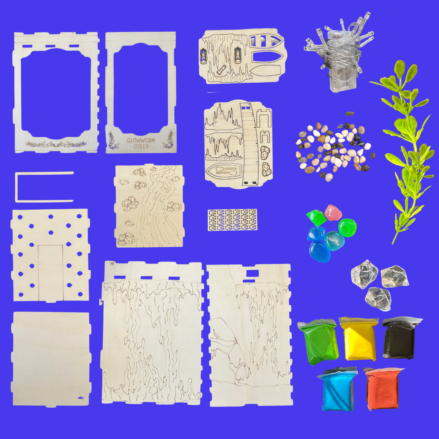 Glowworm Book Nook Kit