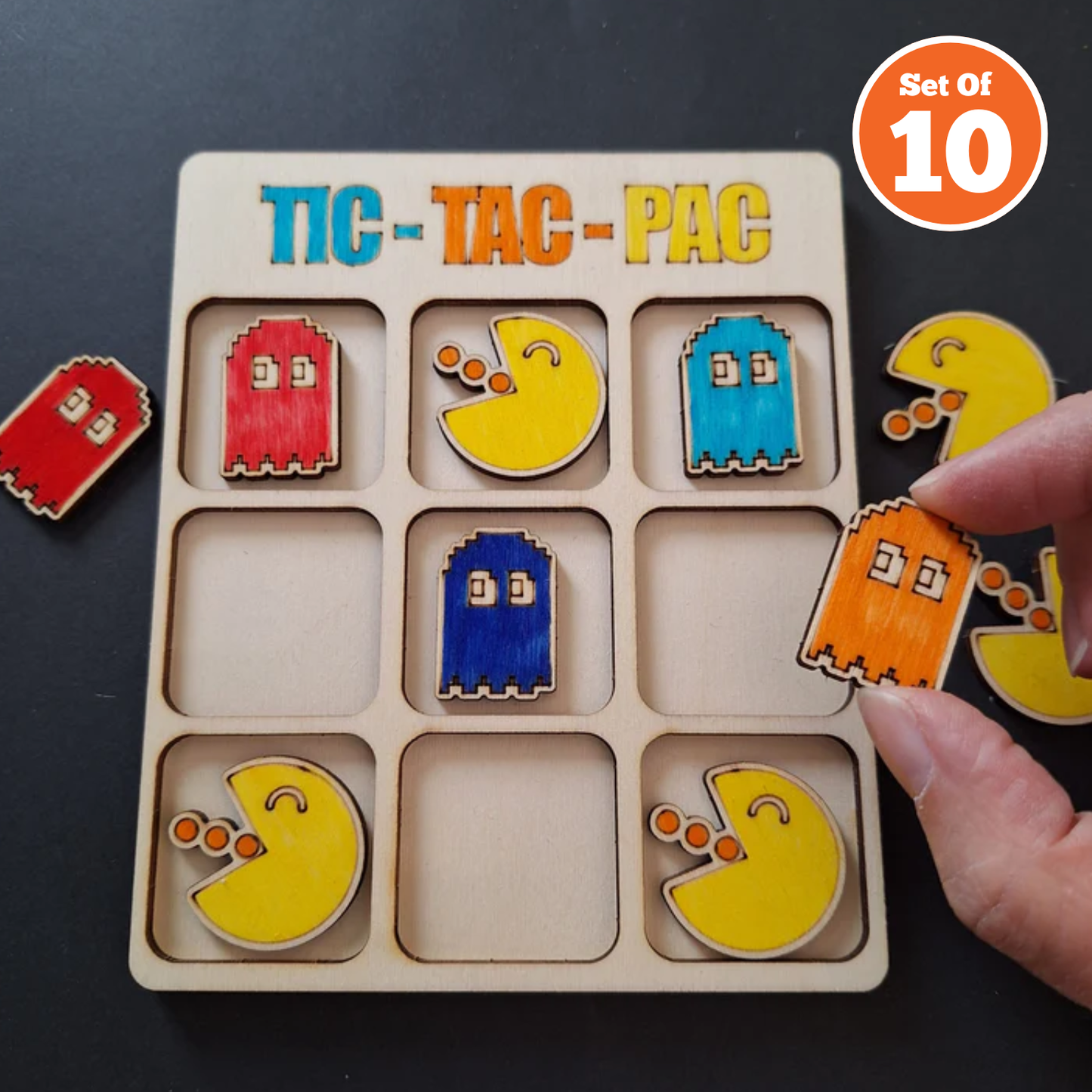 Set of 10 - Tic Tac Pac