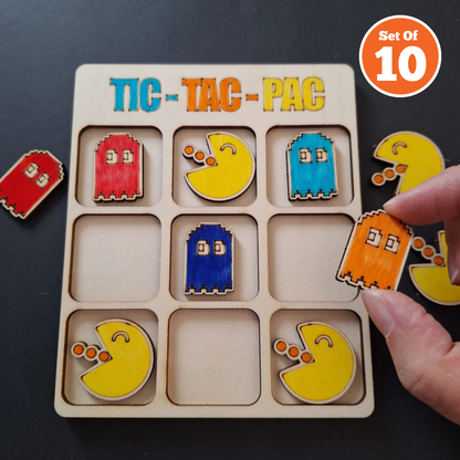 Set of 10 - Tic Tac Pac