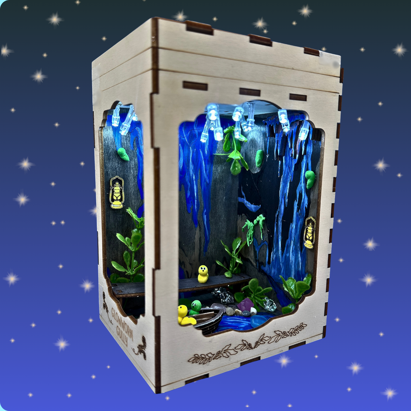 Glowworm Book Nook Kit