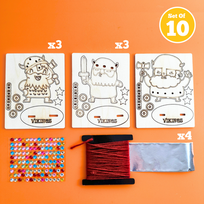 Set of 10 - Vikings!