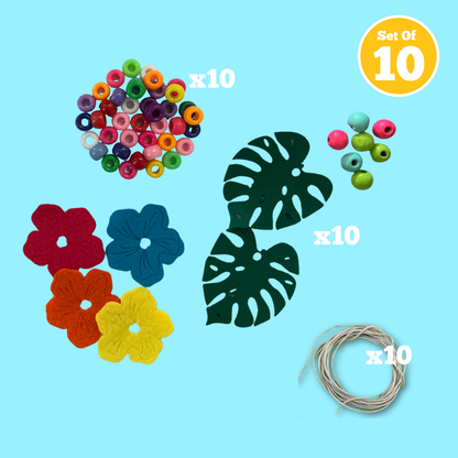 Set of 10 - Tropical Lei