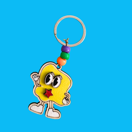 SALE - Cartoon Bag Charms (set of 5)