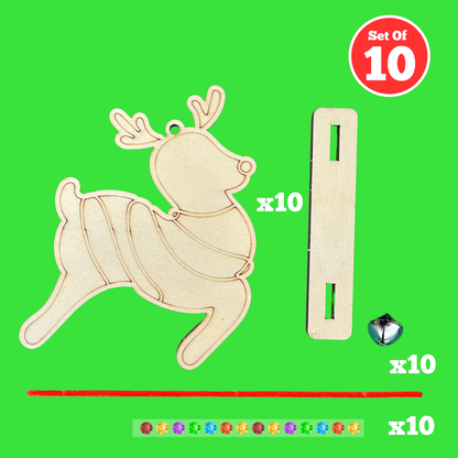 Set of 10 - Reindeer