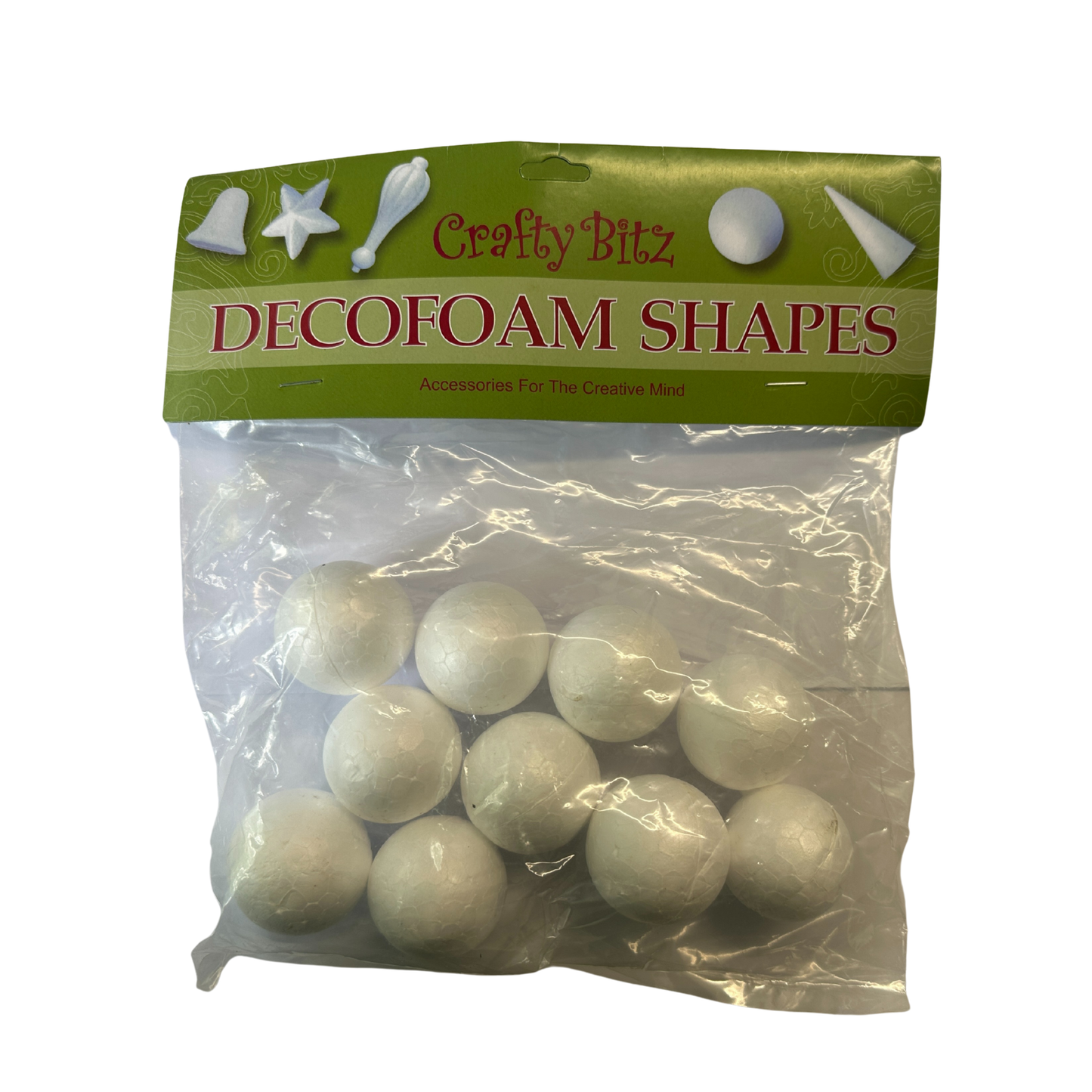 Polystyrene Balls 38mm - Pack of 10