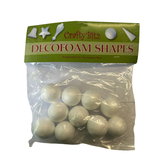 Polystyrene Balls 38mm - Pack of 10
