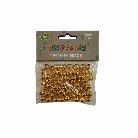 Gold Beads (10mm)