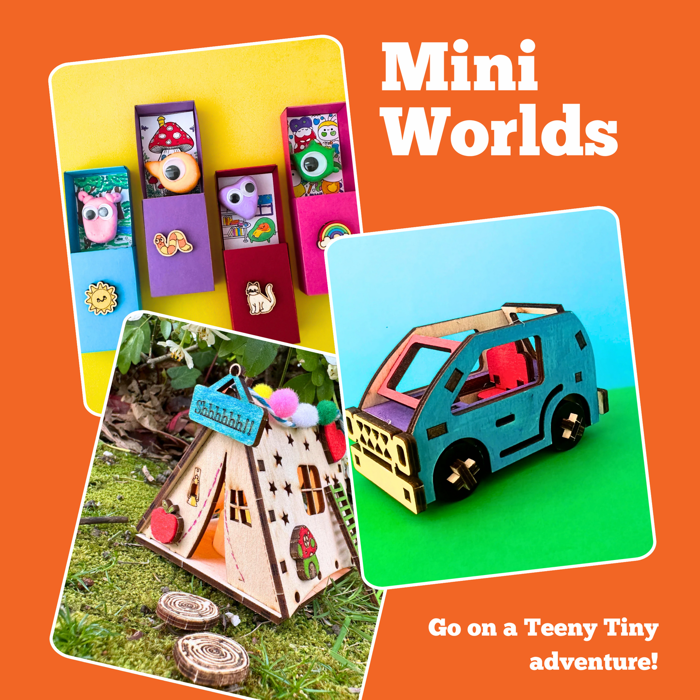 Mini Worlds Craft & Play Discovery Box