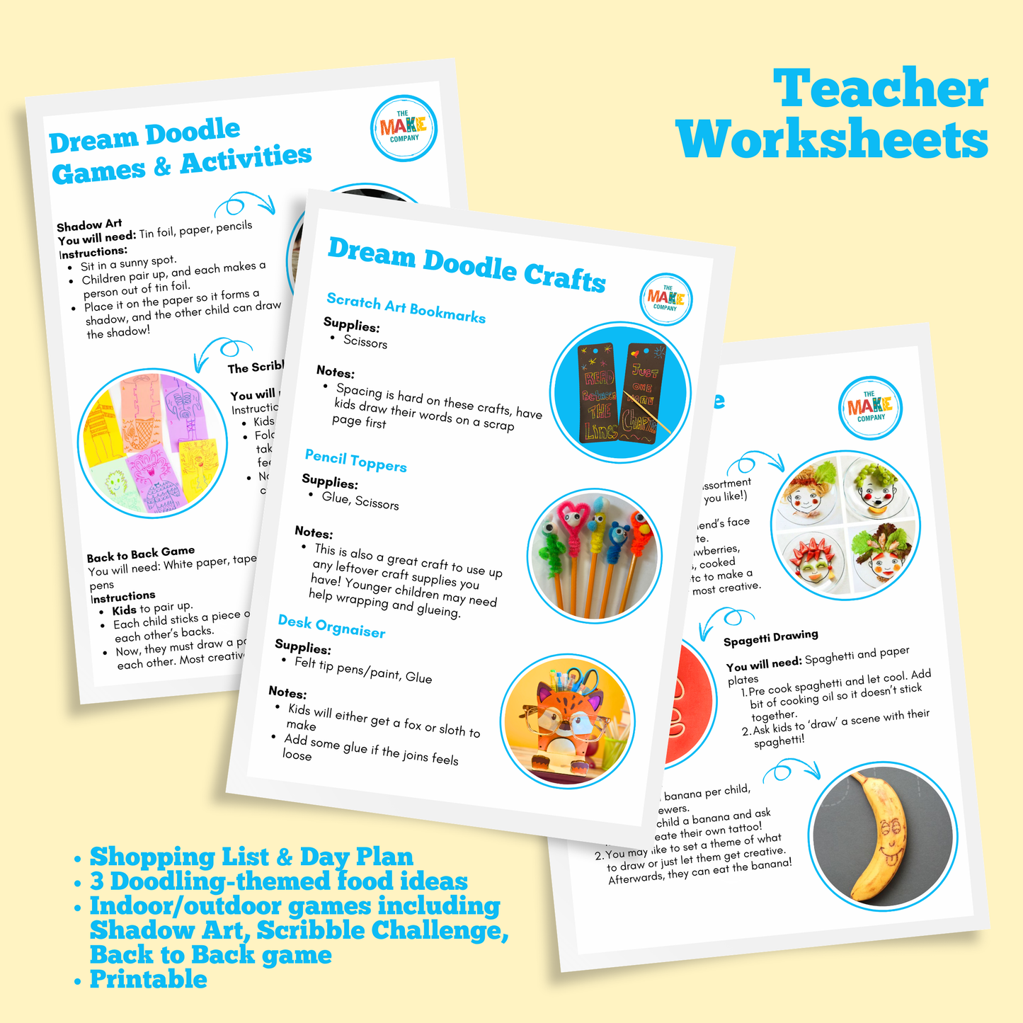 Dream Doodle Full Day Group Activity Pack