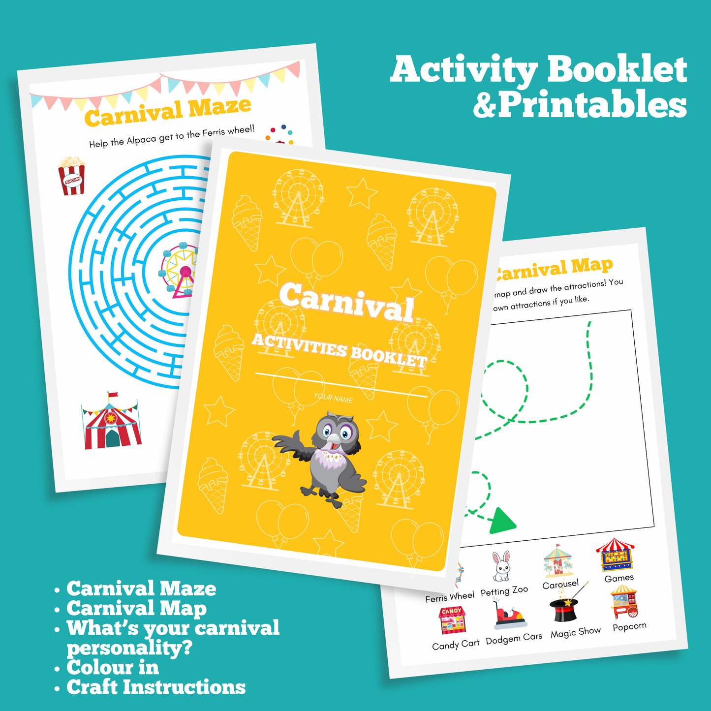 Carnival Full Day Group Activity Pack