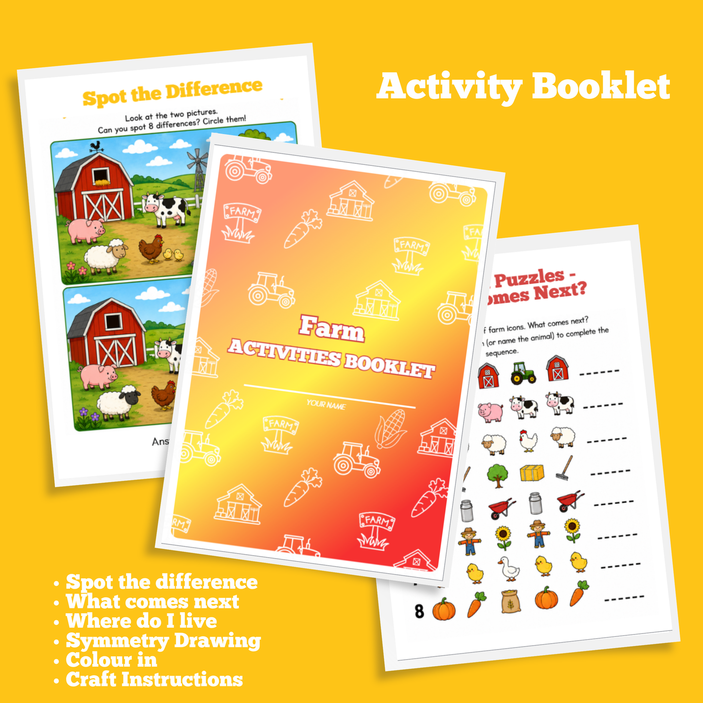 Preschool Farm Box