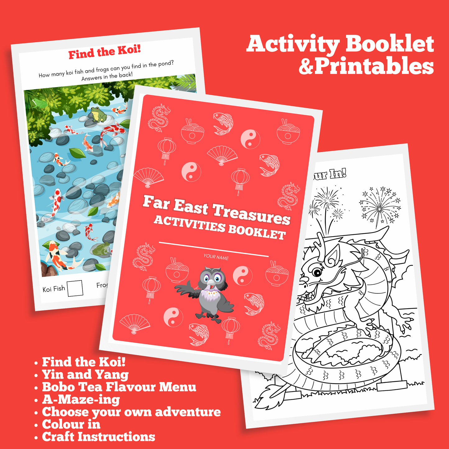 Far East Treasures Full Day Group Activity Pack