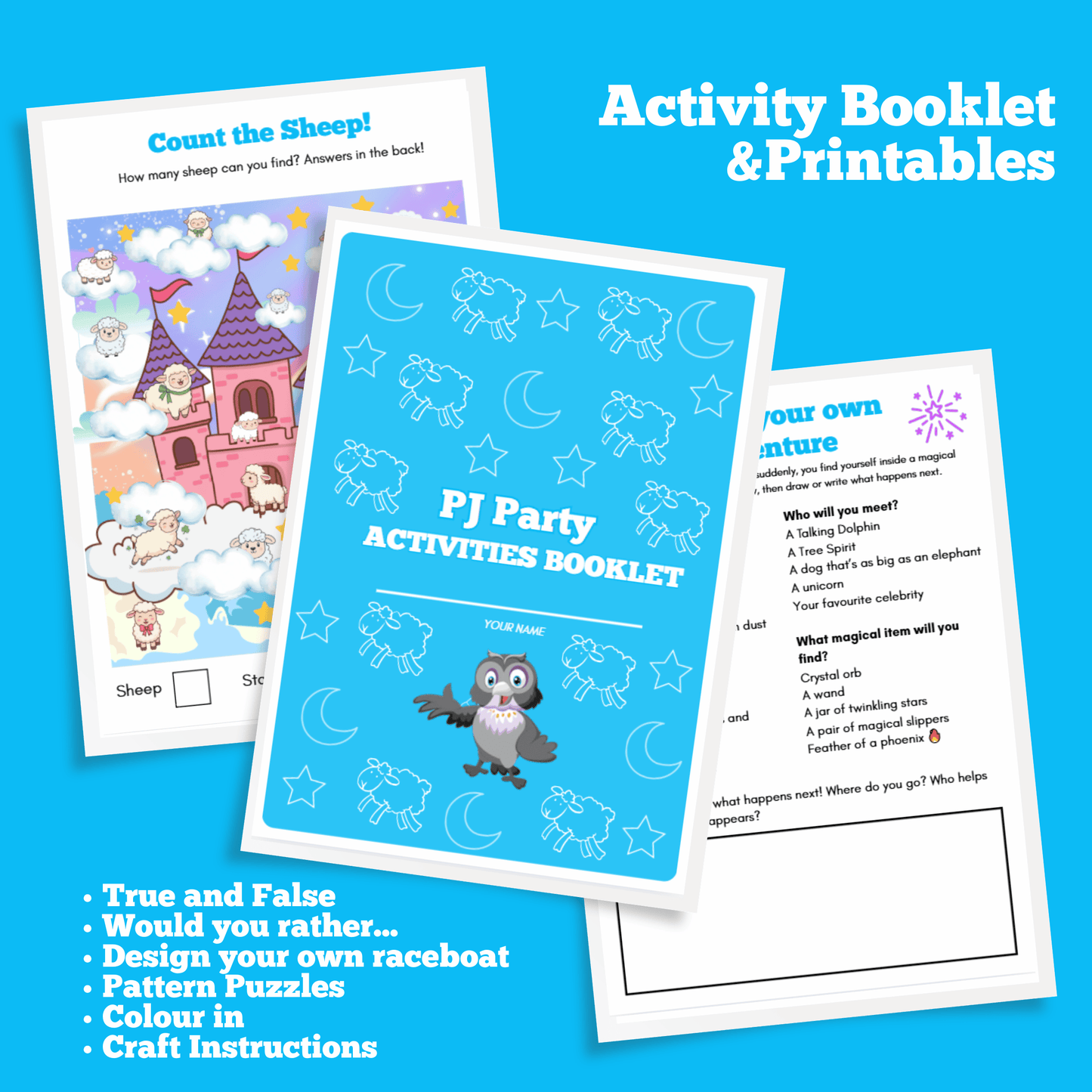 PJ Party Craft Box