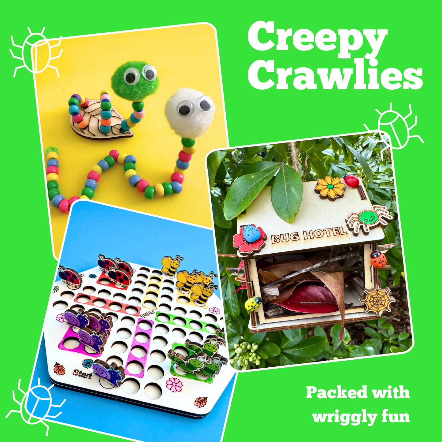 Creepy Crawlies Craft & Play Discovery Box