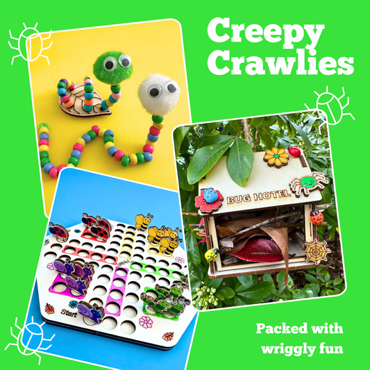 Creepy Crawlies Craft & Play Discovery Box