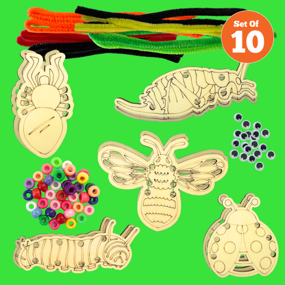 Set of 10 - NZ Critter Bugs