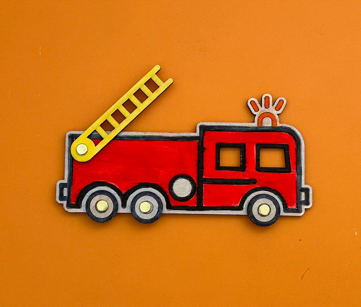 DIY Firetruck Craft