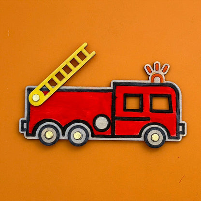 DIY Firetruck Craft