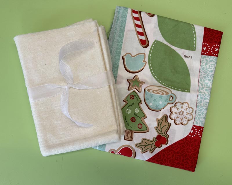 DIY Fabric Christmas Stockings with Wadding