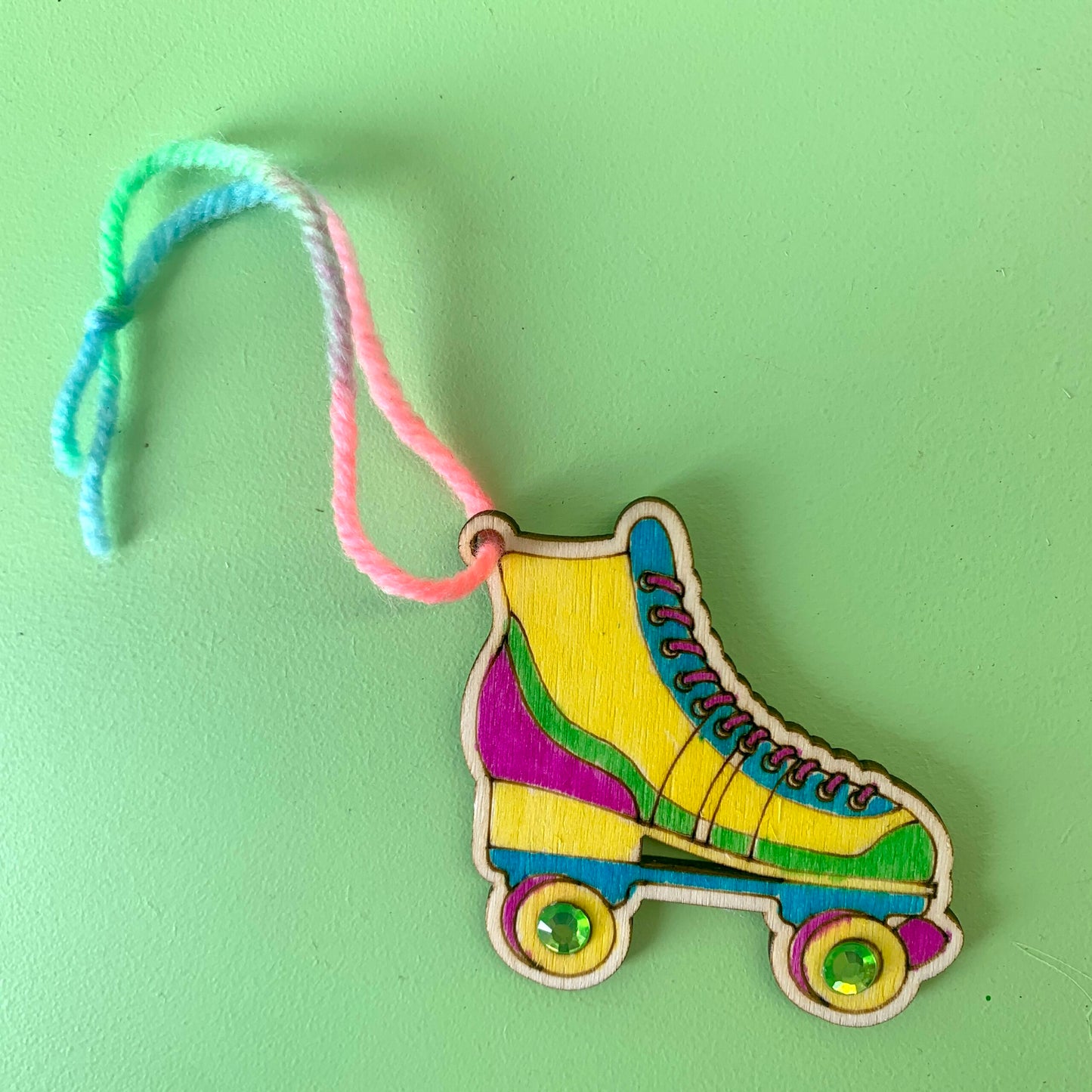 DIY Rollerskate Charm 2