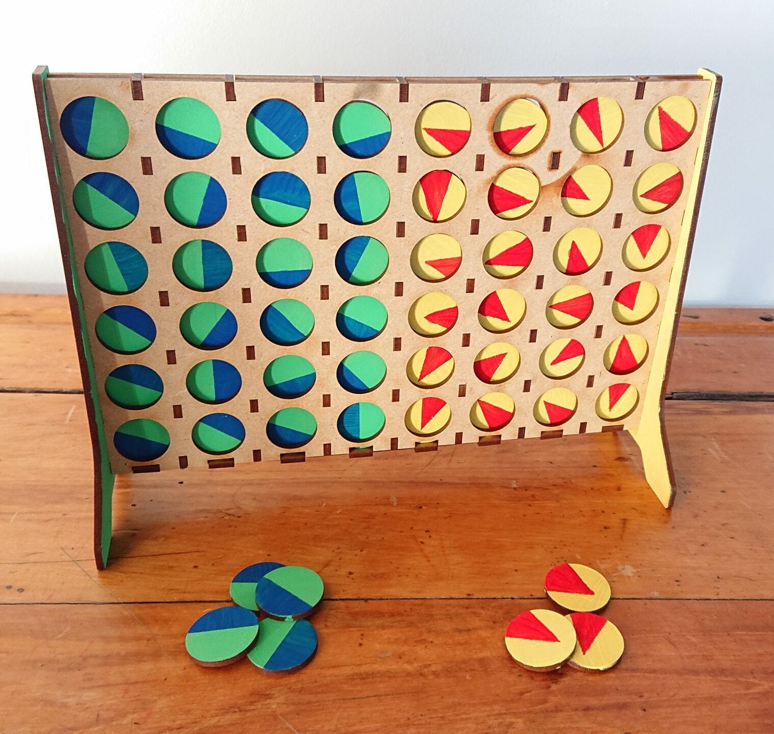 A wooden game