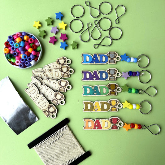 Father's Day Keyring (Bulk Craft)