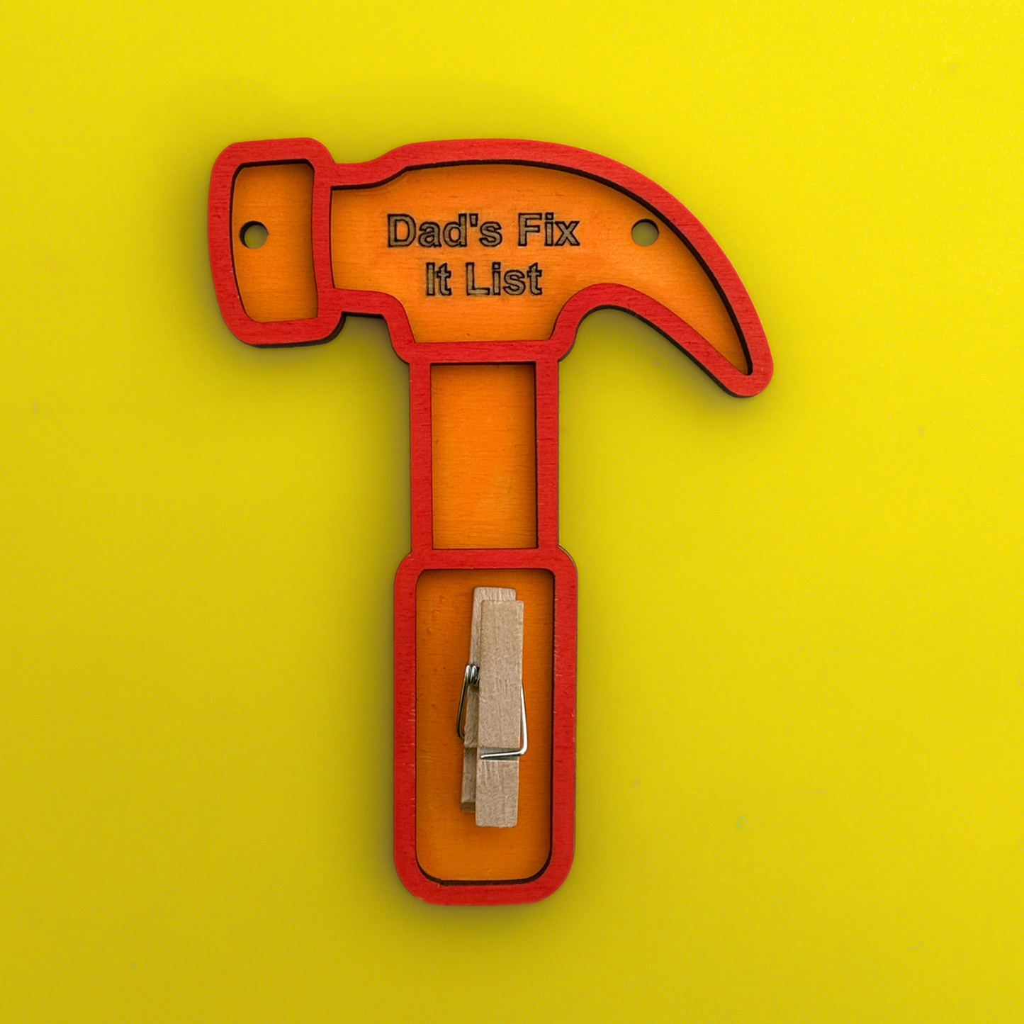 Set of 10 - Dad's Fix It List Hammer