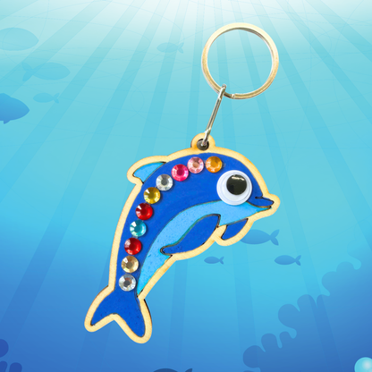 Dolphin Bag Charm