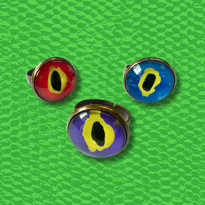 Set of 10 - Dragon's Eye Ring