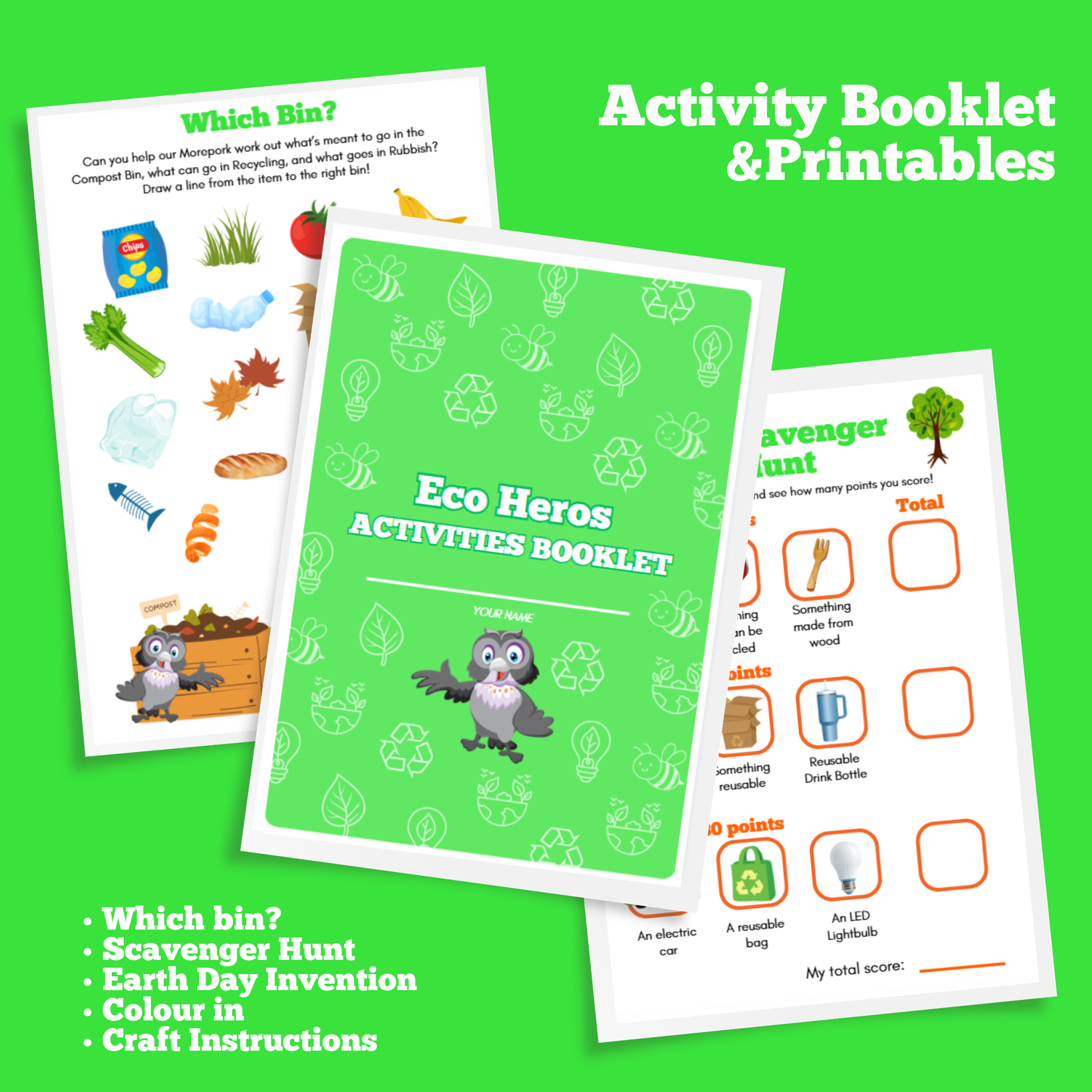 Eco Heroes Full Day Group Activity Pack