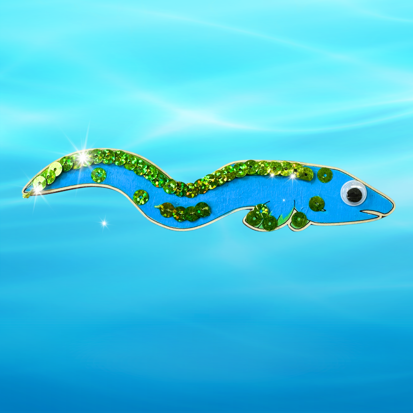 Set of 10 - Sparkling Eel