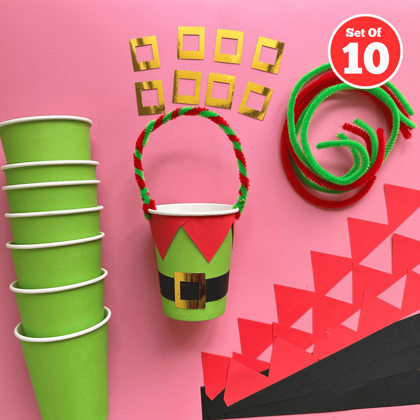 Set of 10 - Elf Cup
