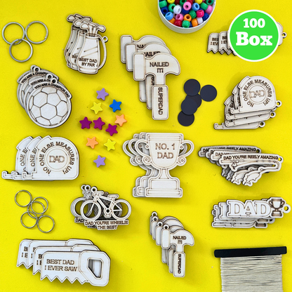 Bulk Fathers Day 100 Crafts