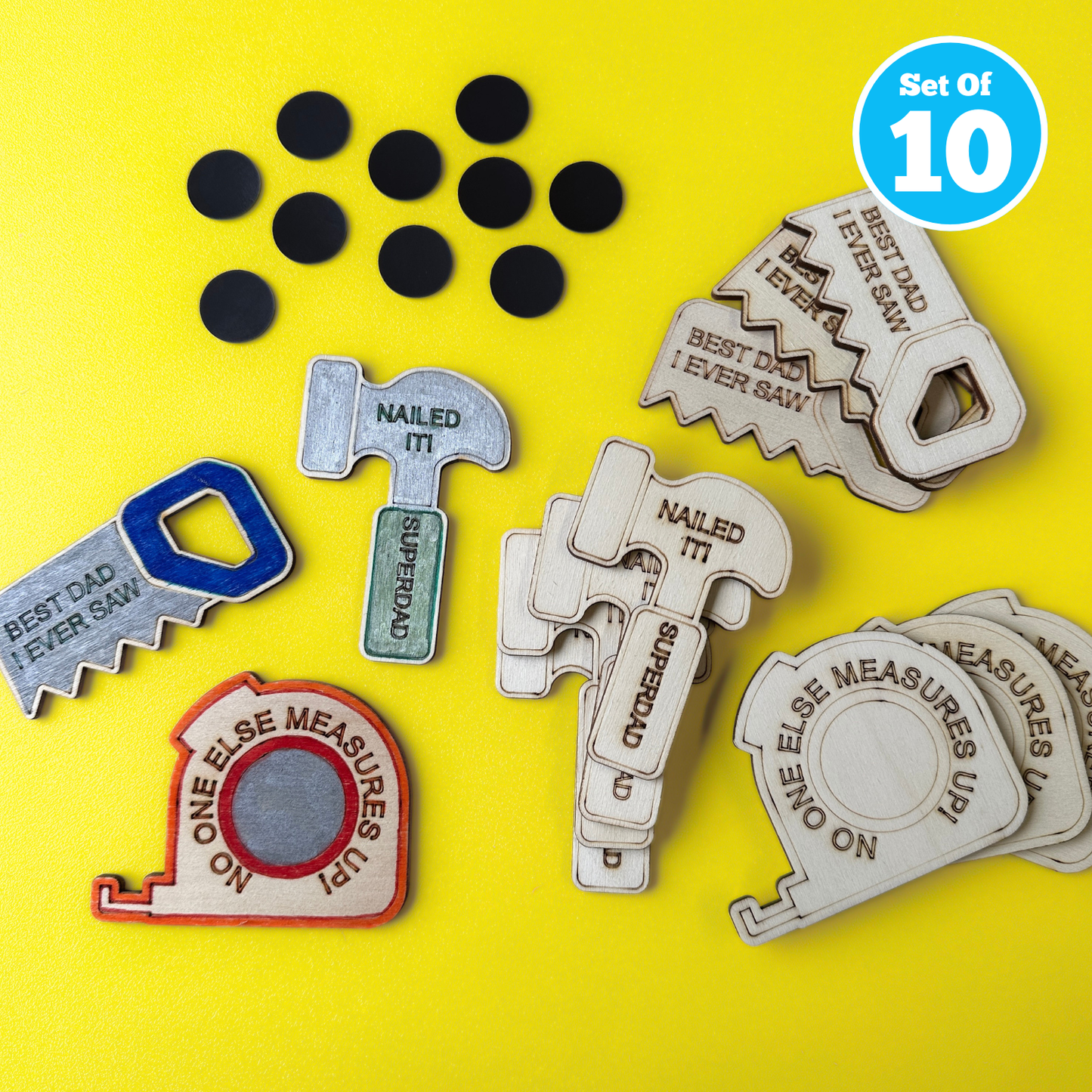 Father's Day Toolbox Magnets