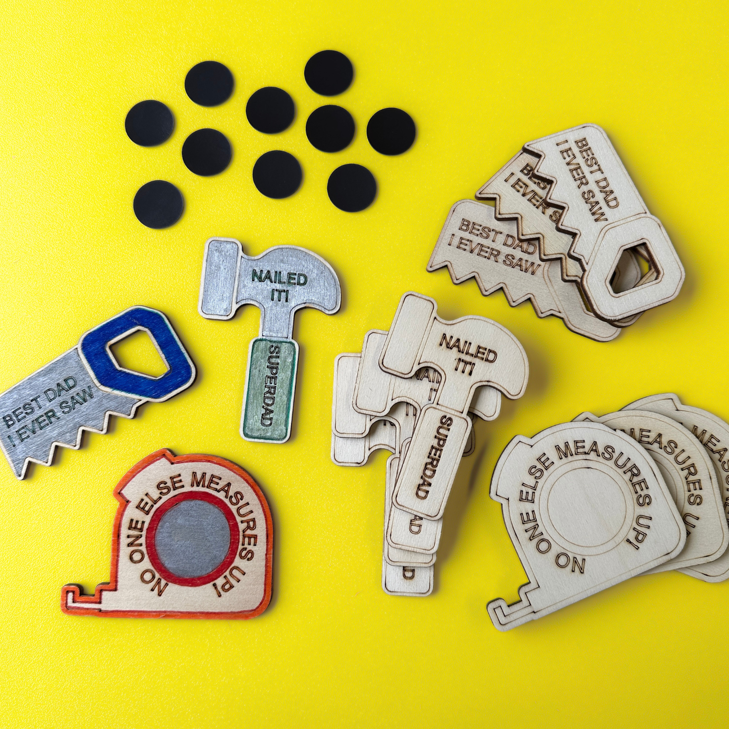 Father's Day Toolbox Magnets