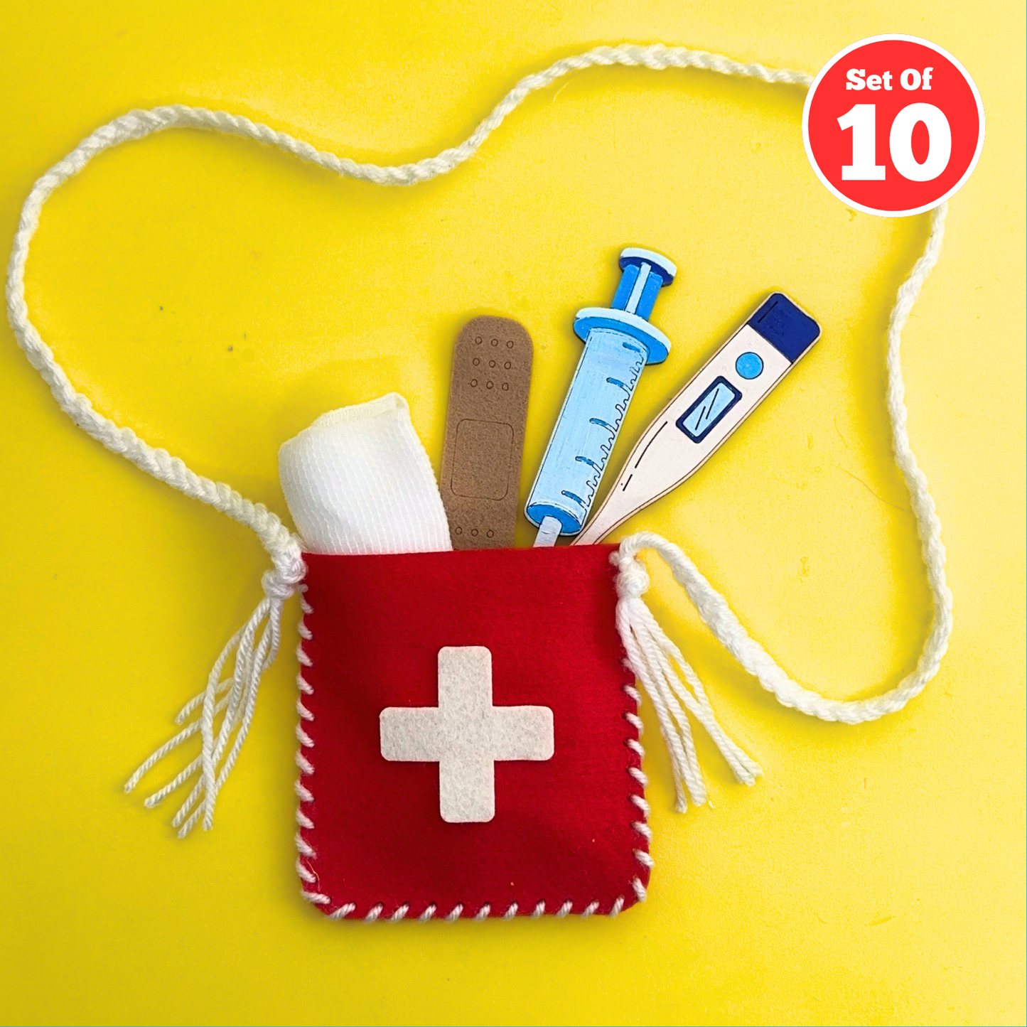 Set of 10 - First Aid Kit