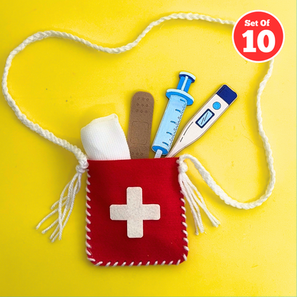 Set of 10 - First Aid Kit