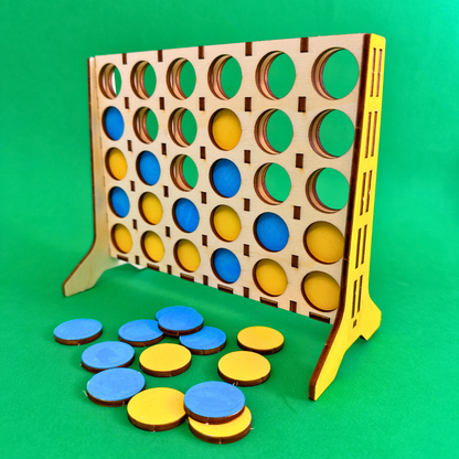 Set of 10 - Four in a Row Game
