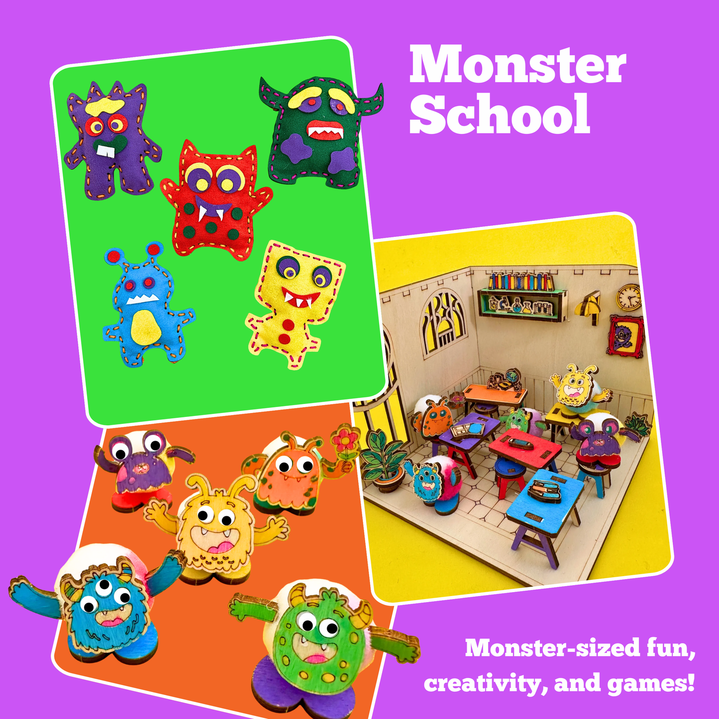 Monster School Full Day Group Activity Pack