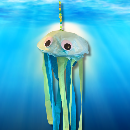 Set of 10 - Glowing Jellyfish